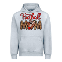 Heather Grey football mom Urban Hoodie - Zillion Design Studio