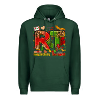 Sports Green respiratory therapist juneteenth Premium Hoodie - Zillion Design Studio