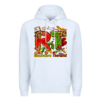 White respiratory therapist juneteenth Premium Hoodie - Zillion Design Studio