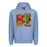 Colony Blue respiratory therapist juneteenth Premium Hoodie - Zillion Design Studio