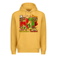 Mustard respiratory therapist juneteenth Premium Hoodie - Zillion Design Studio