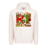 Pale Pink respiratory therapist juneteenth Premium Hoodie - Zillion Design Studio