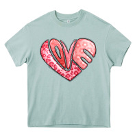 Arona heart shaped love valentine's day Heavy Core Tee - LillyAllenDesigns