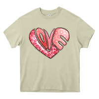 Mossy heart shaped love valentine's day Heavy Core Tee - LillyAllenDesigns