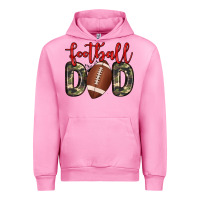 Fuchsia Pink football dad Urban Hoodie - Zillion Design Studio