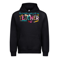 Black my favorite people call me teacher Urban Hoodie - texasbilliewilder