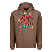 Chestnut summer  vibes Premium Hoodie - texasbilliewilder