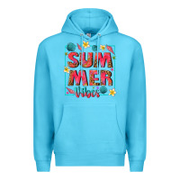 Ocean Blue summer  vibes Premium Hoodie - texasbilliewilder
