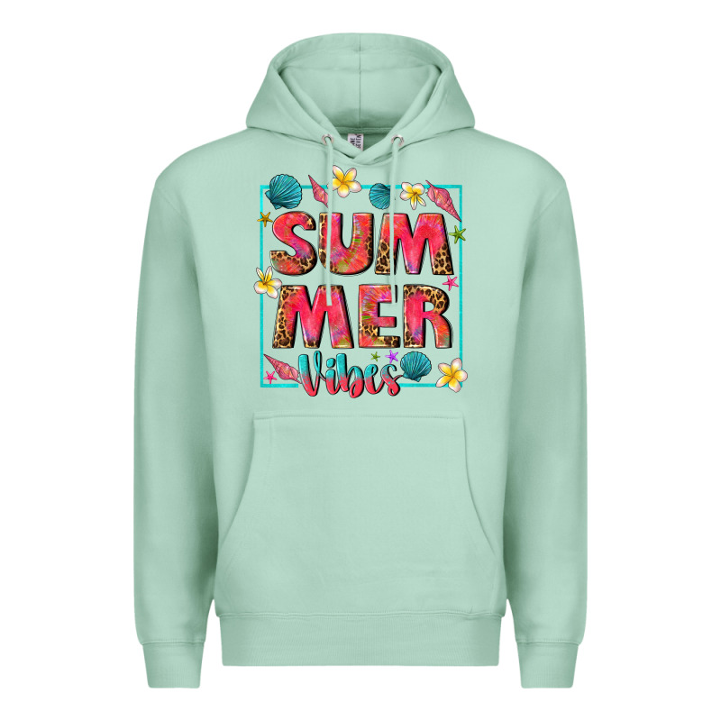Summer  Vibes Premium Hoodie by texasbilliewilder | Teevron