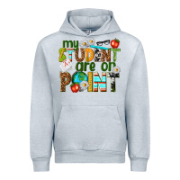 Heather Grey my student are on point Urban Hoodie - texasbilliewilder