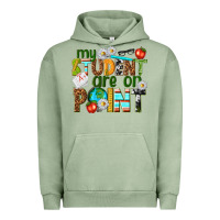 Pigment Oil Green my student are on point Urban Hoodie - texasbilliewilder