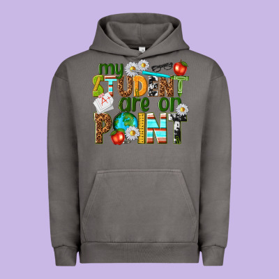 My Student Are On Point Urban Hoodie Designed By Texasbilliewilder