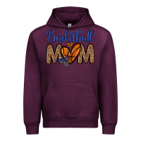 Mauve Wine basketball mom Urban Hoodie - Zillion Design Studio