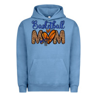 Pigment Pebble Blue basketball mom Urban Hoodie - Zillion Design Studio
