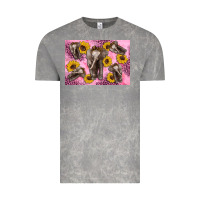 Cloud Rock Baby elephant sunflowers kid's bottle Vintage Tee - Artiststas