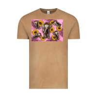 Vintage Camel Baby elephant sunflowers kid's bottle Vintage Tee - Artiststas