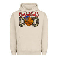 Pigment French Oak basketball dad Urban Hoodie - Zillion Design Studio