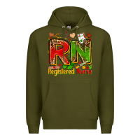 Army Green registered nurse juneteenth Premium Hoodie - Zillion Design Studio