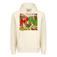 Sandshell registered nurse juneteenth Premium Hoodie - Zillion Design Studio