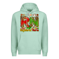 Seafoam registered nurse juneteenth Premium Hoodie - Zillion Design Studio