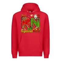 Red registered nurse juneteenth Premium Hoodie - Zillion Design Studio