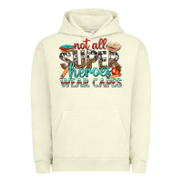 Pigment Pistachio not all superheroes wear capes with books Urban Hoodie - texasbilliewilder
