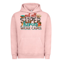 Pigment Salmon not all superheroes wear capes with books Urban Hoodie - texasbilliewilder