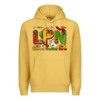 Antique Gold licensed practical nurse Premium Hoodie - Zillion Design Studio