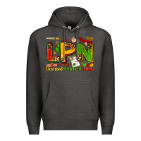 Charcoal Heather licensed practical nurse Premium Hoodie - Zillion Design Studio