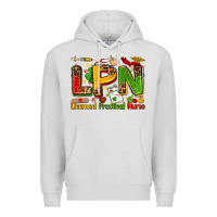 Dove Grey licensed practical nurse Premium Hoodie - Zillion Design Studio