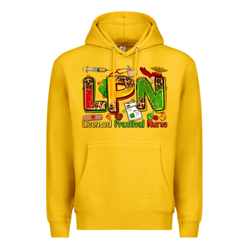 Licensed Practical Nurse Premium Hoodie by Zillion Design Studio | Teevron