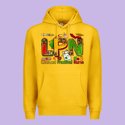 Licensed Practical Nurse Premium Hoodie Designed By Zillion Design Studio