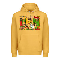 Mustard licensed practical nurse Premium Hoodie - Zillion Design Studio