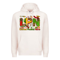 Pale Pink licensed practical nurse Premium Hoodie - Zillion Design Studio