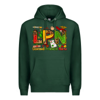 Sports Green licensed practical nurse Premium Hoodie - Zillion Design Studio