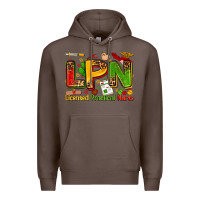 Coffee licensed practical nurse Premium Hoodie - Zillion Design Studio