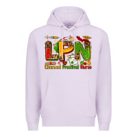 Lilac licensed practical nurse Premium Hoodie - Zillion Design Studio