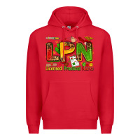 Red licensed practical nurse Premium Hoodie - Zillion Design Studio
