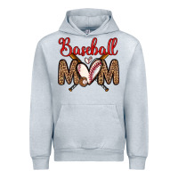 Heather Grey baseball mom Urban Hoodie - Zillion Design Studio