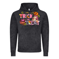Vintage Black trıck or treat Vintage Hoodie - AdoDesignShop