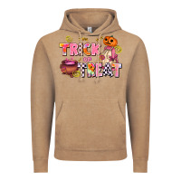 Vintage Coffee trıck or treat Vintage Hoodie - AdoDesignShop