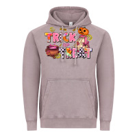 Vintage Zinc trıck or treat Vintage Hoodie - AdoDesignShop