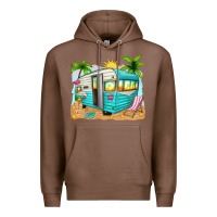 Chestnut summer caravan Premium Hoodie - texasbilliewilder