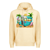 Pina Colada summer caravan Premium Hoodie - texasbilliewilder