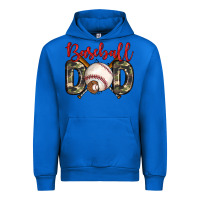 Cobalt baseball dad Urban Hoodie - Zillion Design Studio