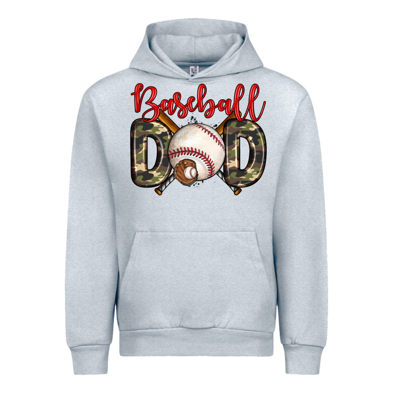Baseball Dad Urban Hoodie by Zillion Design Studio | Teevron