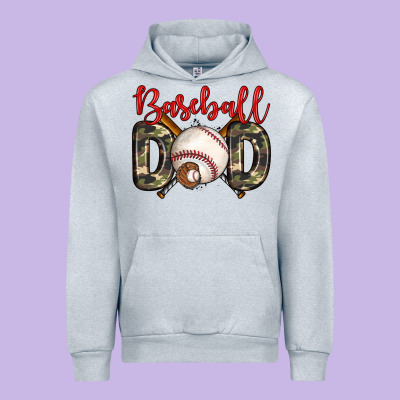 Baseball Dad Urban Hoodie Designed By Zillion Design Studio