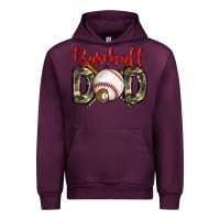 Mauve Wine baseball dad Urban Hoodie - Zillion Design Studio