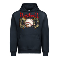 Navy baseball dad Urban Hoodie - Zillion Design Studio