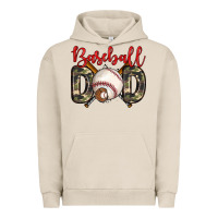 Pigment French Oak baseball dad Urban Hoodie - Zillion Design Studio